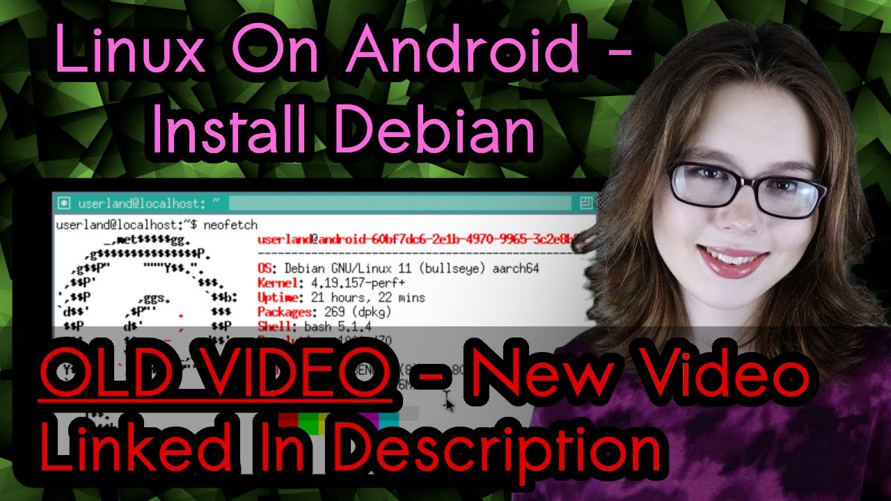 Linux On Android - Install Debian - YouTube