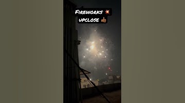 Fireworks 💥 💥💥 upclose ⚠️⚠️😳😳 #shorts #fireworks #scary