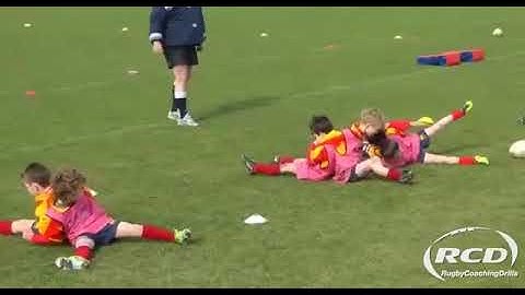 Rugby Coaching Drills   Introducing Tackling to Under 9s