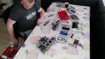Lego 42100 Liebherr 9800 - Timelapse Teil 1
