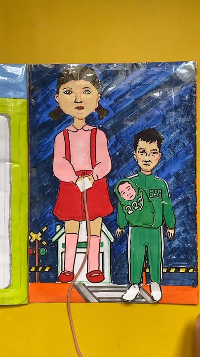 PLAY BOOK SQUID GAME 3 #shorts #viral #squidgame #squidgame3 #playbook #papercraft #funny #art #game