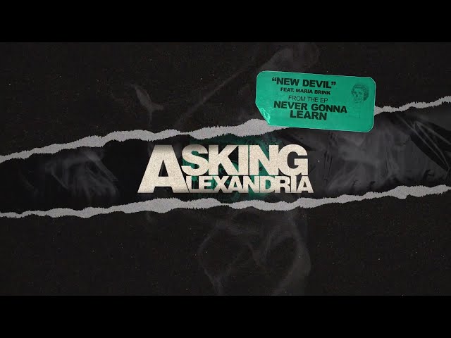 Asking Alexandria - New Devil feat. Maria Brink  (Official Visualizer) class=
