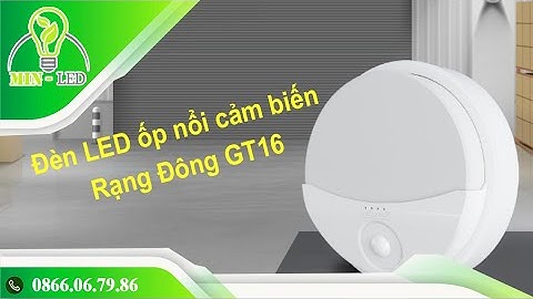 Đèn LED ốp nổi cảm biến Rạng Đông GT16 lắp cầu thang, nhà kho