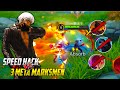 GUSION DESTROYS 3 META MM WITH SPEED HACK! | Gusion Gameplay | MLBB