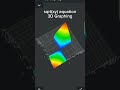 sqrt(xy) equation 3D graphing #education #mathematics #mathstricks #algebra #maths