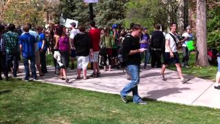 4/20 2012 At CU Boulder Protest