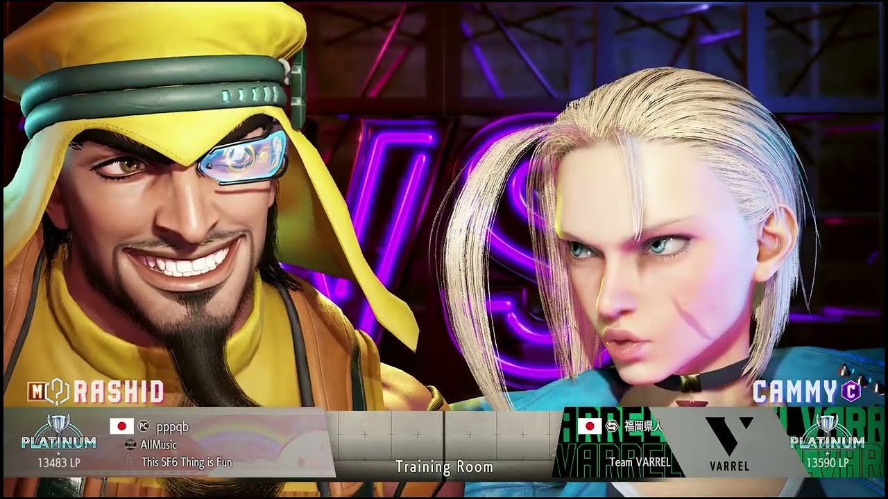 SF6 (M) Rashid vs (C) Cammy 18-Jan-2026 - Platinum Ranked Match