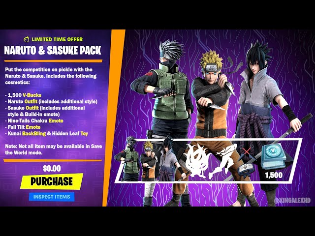 Fortnite Sasuke Task The Nindo Challenge Day 3 (Catch 60 Fish) - Naruto  Free Rewards 