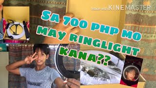 Unboxing 700 Php Ringlight