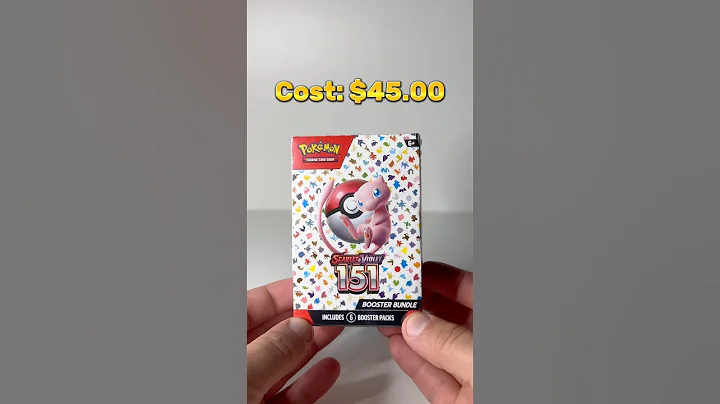 Pokemon 151 Booster Bundle Opening