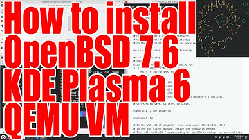 How to install OpenBSD 7.6 and KDE Plasma 6 in QEMU VM tutorial - February 2025 - 12f8ce7e