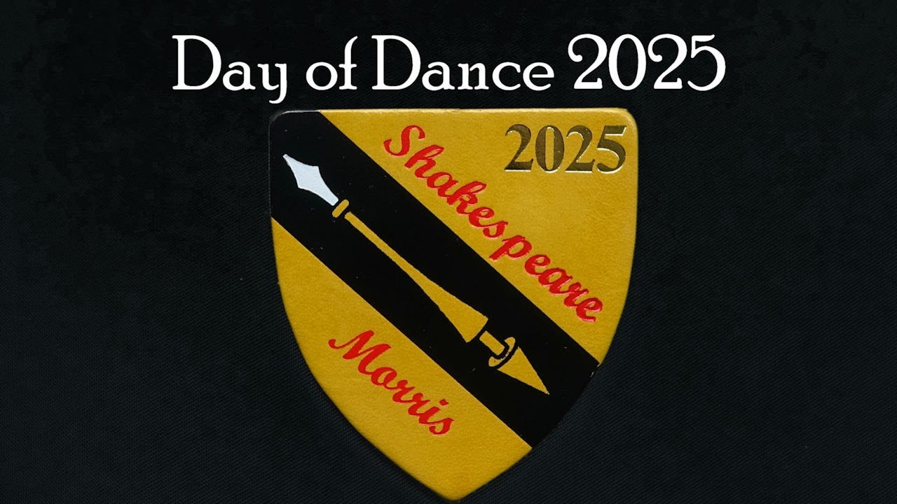 Shakespeare Morris Day of Dance in Stratford upon Avon 2025 dancing at the main spot.