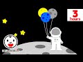 Baby sensory  high contrast animation  sleepy time astronaut  3 hours of gentle lullabies