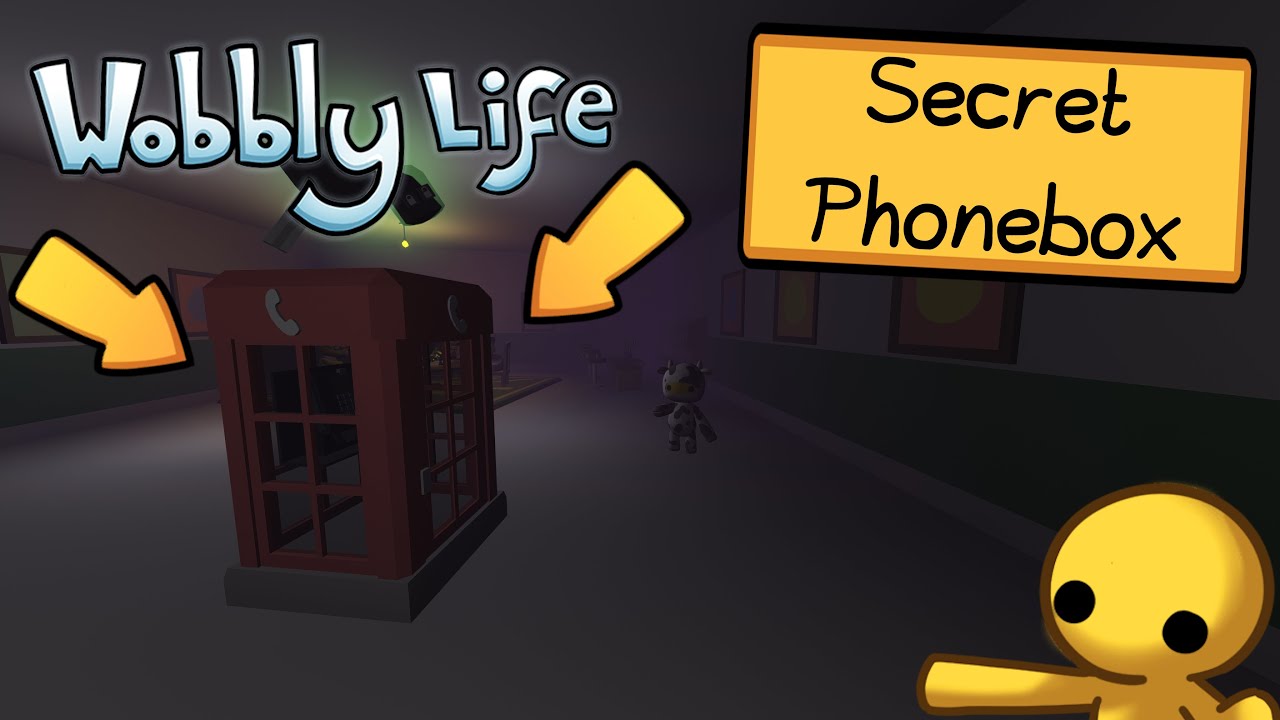 Finding The Secret Underground Phone box In Wobbly Life! | The Depressed Wobbly