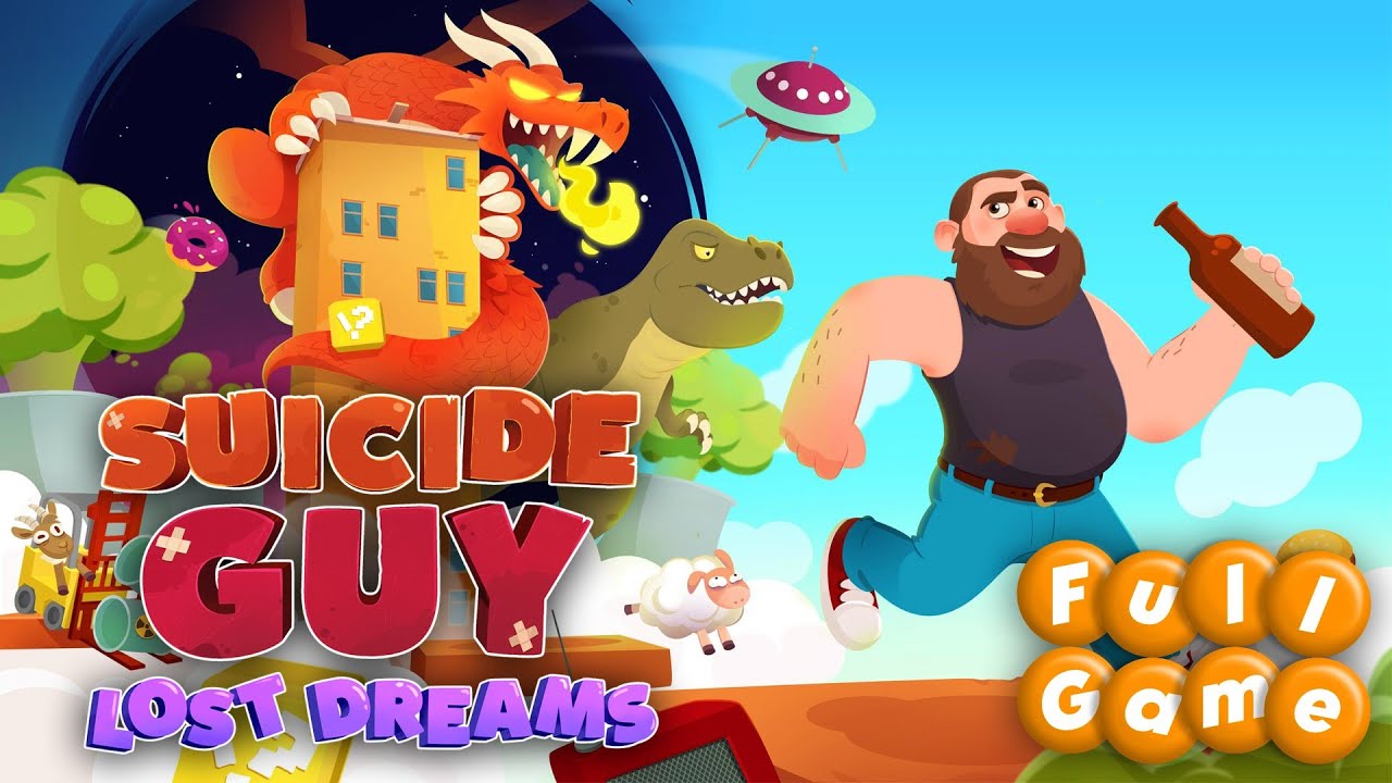 Suicide Guy: The Lost Dreams - Complete Mobile Walkthrough + Bonus Levels (iOS & Android)