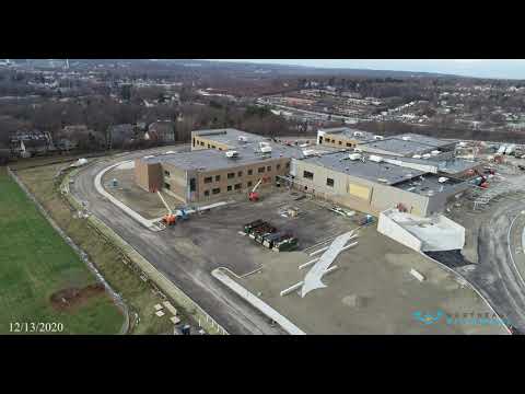 Beal School Construction Flyover - December 13, 2020