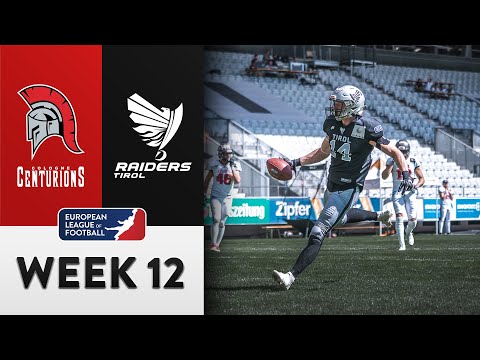 Cologne Centurions @ Tirol Raiders Highlights | Week 12 | Season 2022