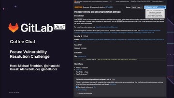 GitLab Duo Coffee Chat: Vulnerability Resolution Challenge #1
