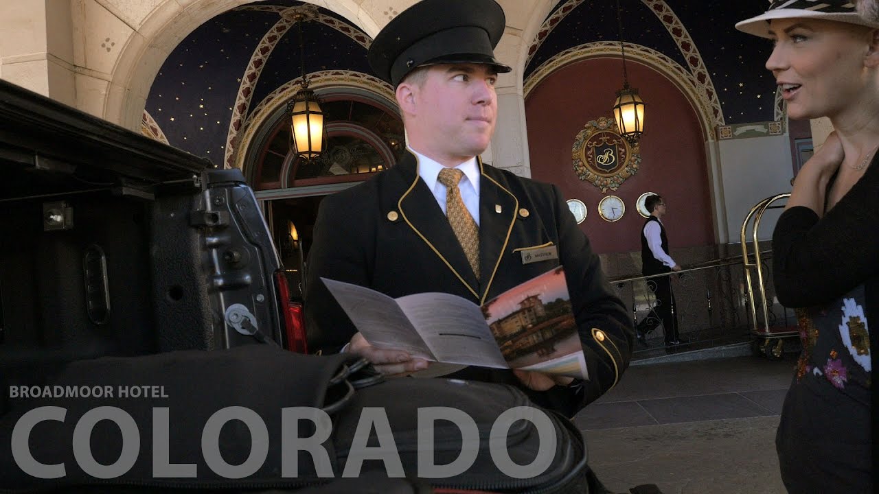 Inside Broadmoor a five star hotel in Colorado Springs