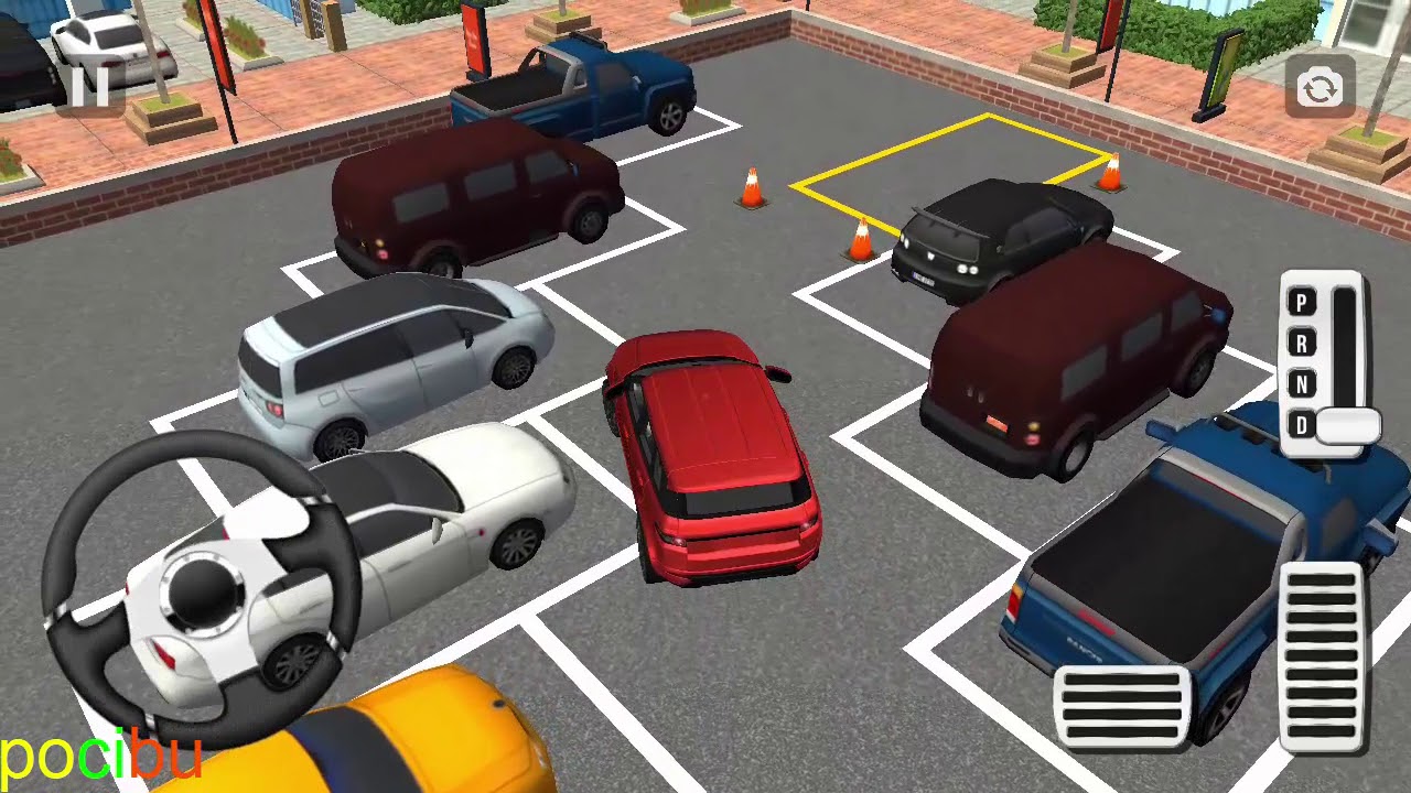 Jogo de carro carros de corrida carros de brinquedo jogo de estacionamento  