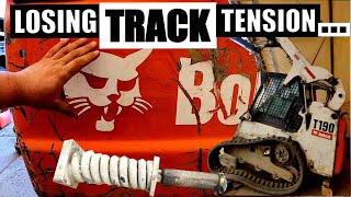 NO HUSTLE, EASY: TRACK TENSIONER & RUBBER TRACK REMOVAL | BOBCAT T190