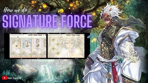 Exos Heroes 101: Signature Force and Signature Link [Exos Heroes]