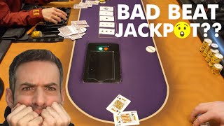 My First Bad Beat Jackpot?!? (Episode 10)