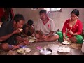 Cooking village vegetables and eating food together by family ll Vegetable food recipe