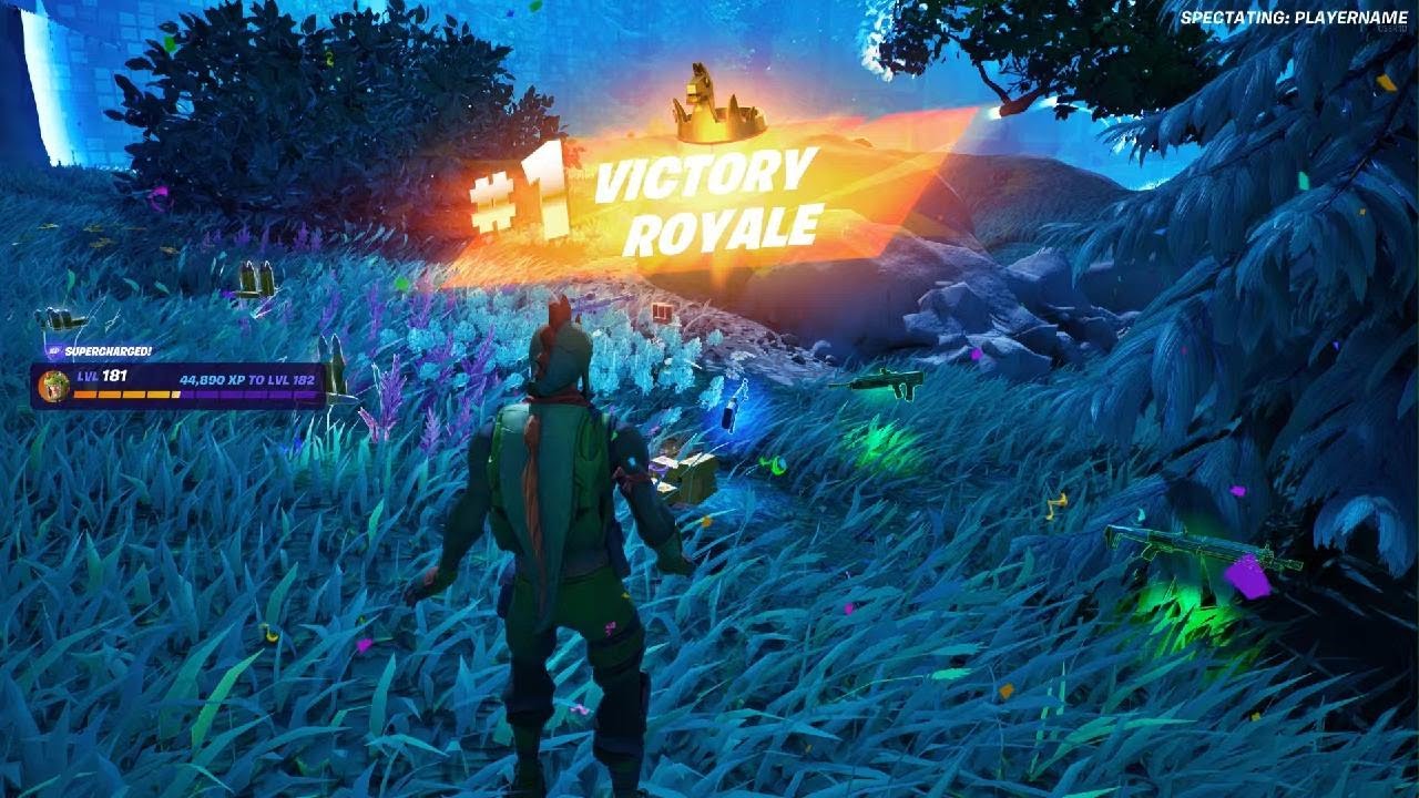 Fortnite solo crown win YouTube