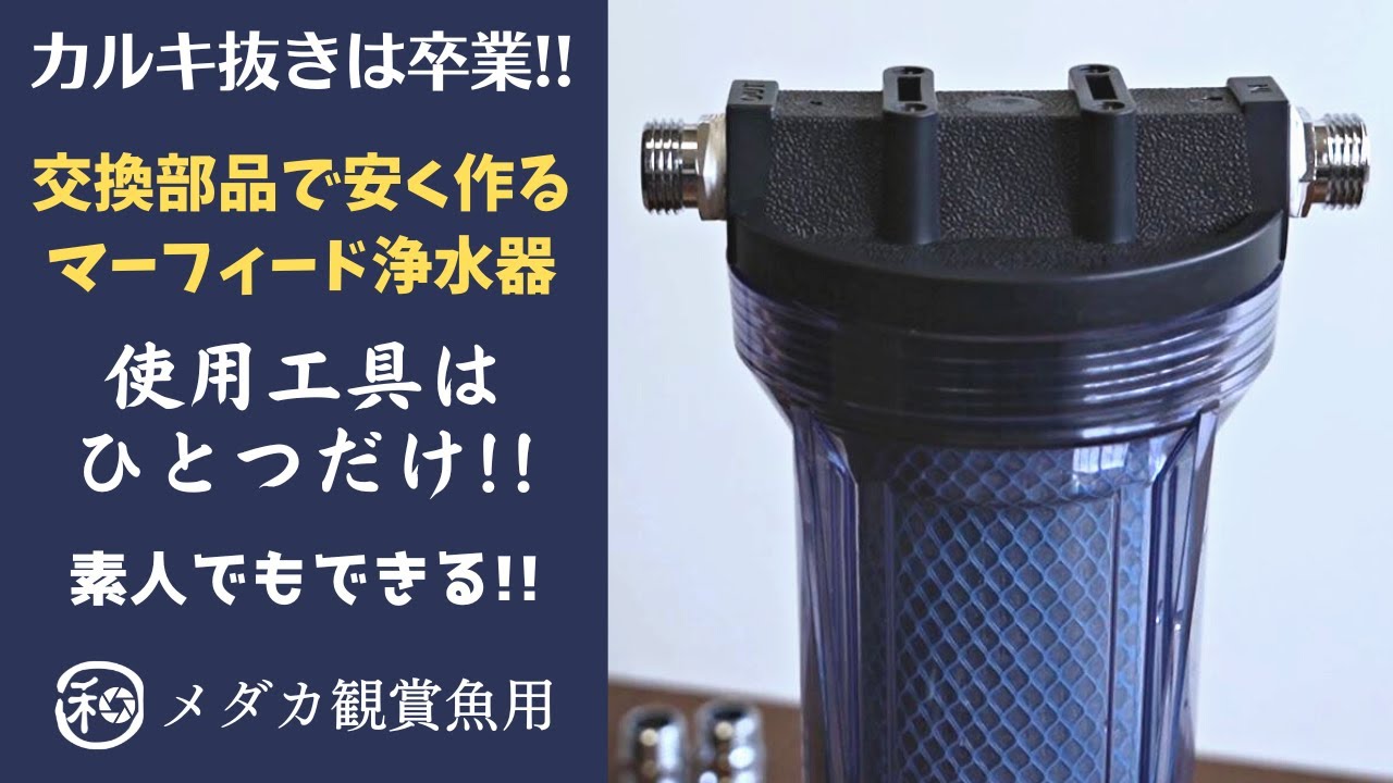 クラシカルレインボーハッピーバード マーフィード 浄水器 メダカ