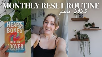 JUNE RESET 2023: setting goals, monthly favorites