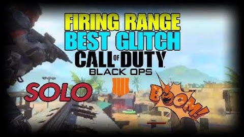 COD: BLACK OPS 4 Firing Range Best Glitch! Call Of Duty 4 Glitches!