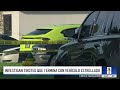 Ataque a tiros deja tres baleados y un auto estrellado en Miramar