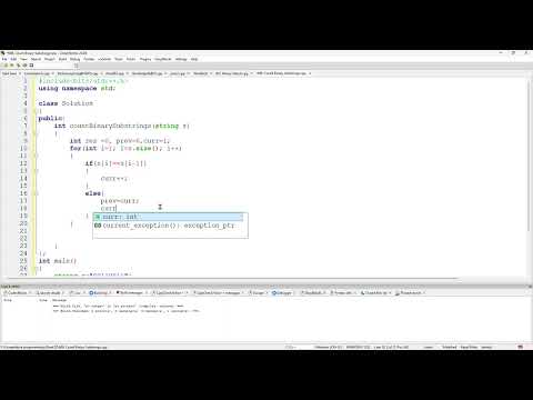 696. Count Binary Substrings || Leetcode