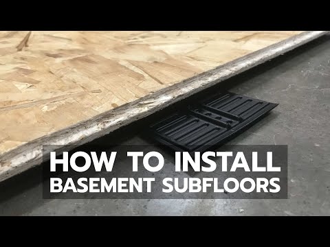 how-to-install-basement-subfloors-properly