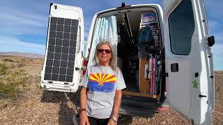 Van Tour of a Solo Woman Living in a Sprinter Van