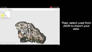 Field3Dnotes - Saving & Loading Project Data (JSON )