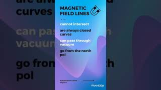 Properties of Magnetic Field Lines