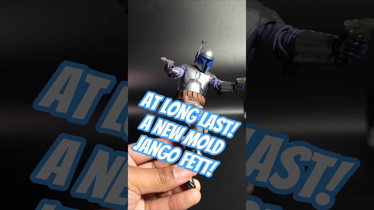 Unboxing Star Wars Episode II: Attack of the Clones Jango Fett! Black Series Version 2.0! 