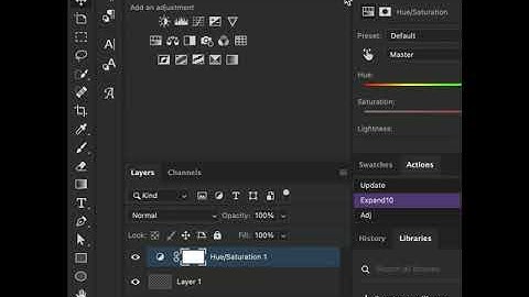 How to Disable Adjustment Layer Masks in Photoshop!
