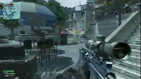 MW3 Spawn Trap with MSR on Resistence