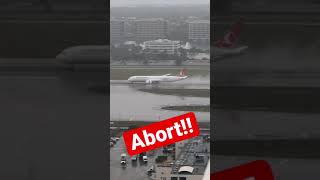 Turkish B787, wind shear/ heavy rain!!