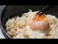 【地球の恵みだけで作った出汁しょうゆで】低温調理 温玉卵かけごはんレシピ 3選