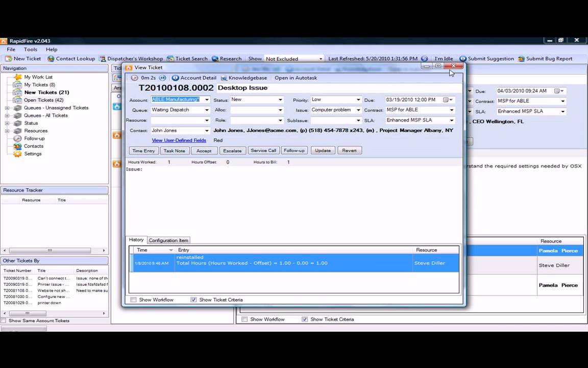 RapidFire for Autotask - Overview - YouTube