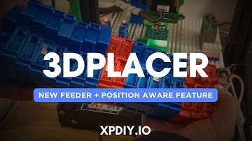 3DPlacer - full job run with new feeder, position aware feature integrated