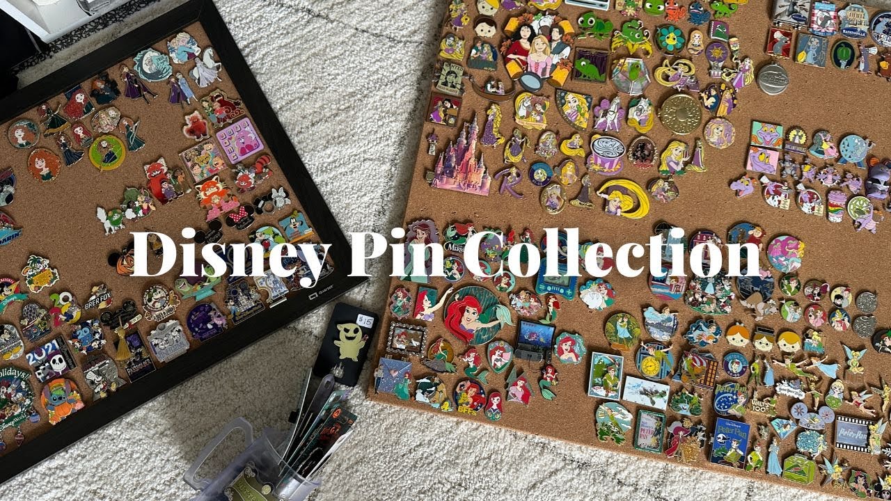Reorganize My Pins With Me - Disney Pin Collection 2023