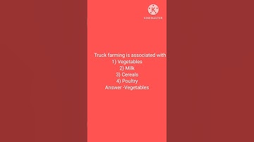 General Agriculture Question #agriculture #agronomy #competition #mcq #jrf #srf