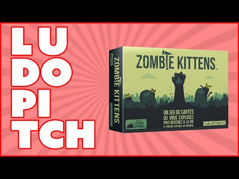 Zombie Kittens Card Games by Exploding Kittens - FAMILY FUN GAME NIGHT- NEW