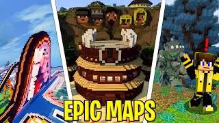 Top 5 EPIC MAPS For Minecraft Pocket Edition 1.20