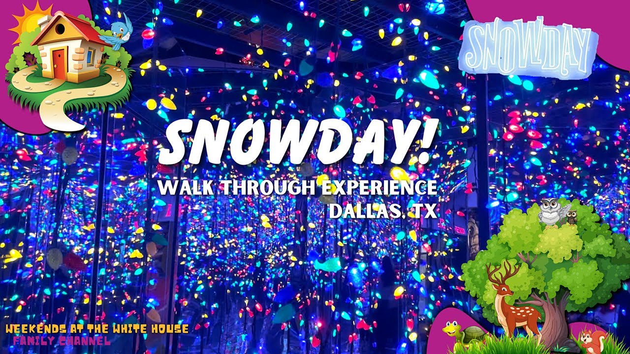 SNOWDAY и Santa Land Experience: Даллас, Техас (ПОЛНЫЙ ТУР)
